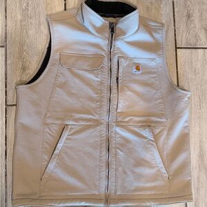Carhartt Men's Super Dux Beige/Gray Vest